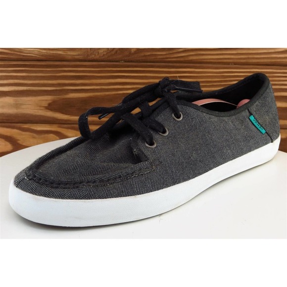 VANS‎ Shoes Size 9 M Black Skateboarding Fabric Men OUCWCKI - Picture 1 of 8